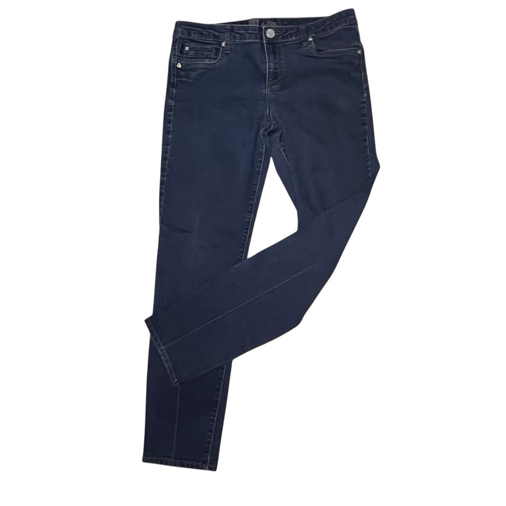 Kut From The Kloth Midrise Dark Wash Skinny Jeans Size 10